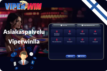 Asiakastuki Viperwinillä