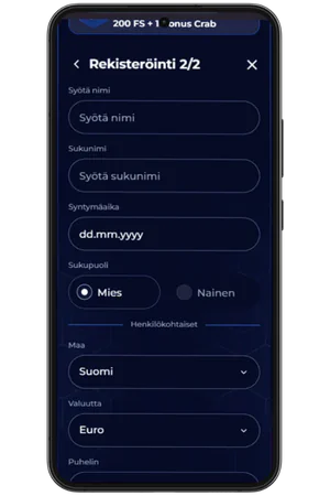 Viperwin Rekisterointi Henkilotiedot